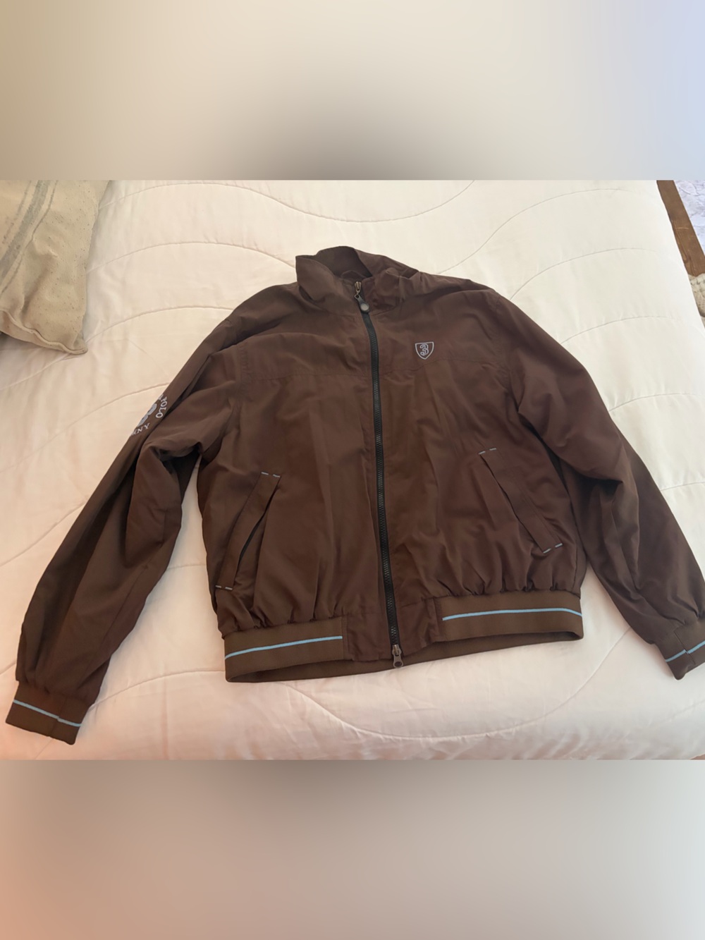 Equestrian Brown Windbreaker Jacket - Jaipur Polo